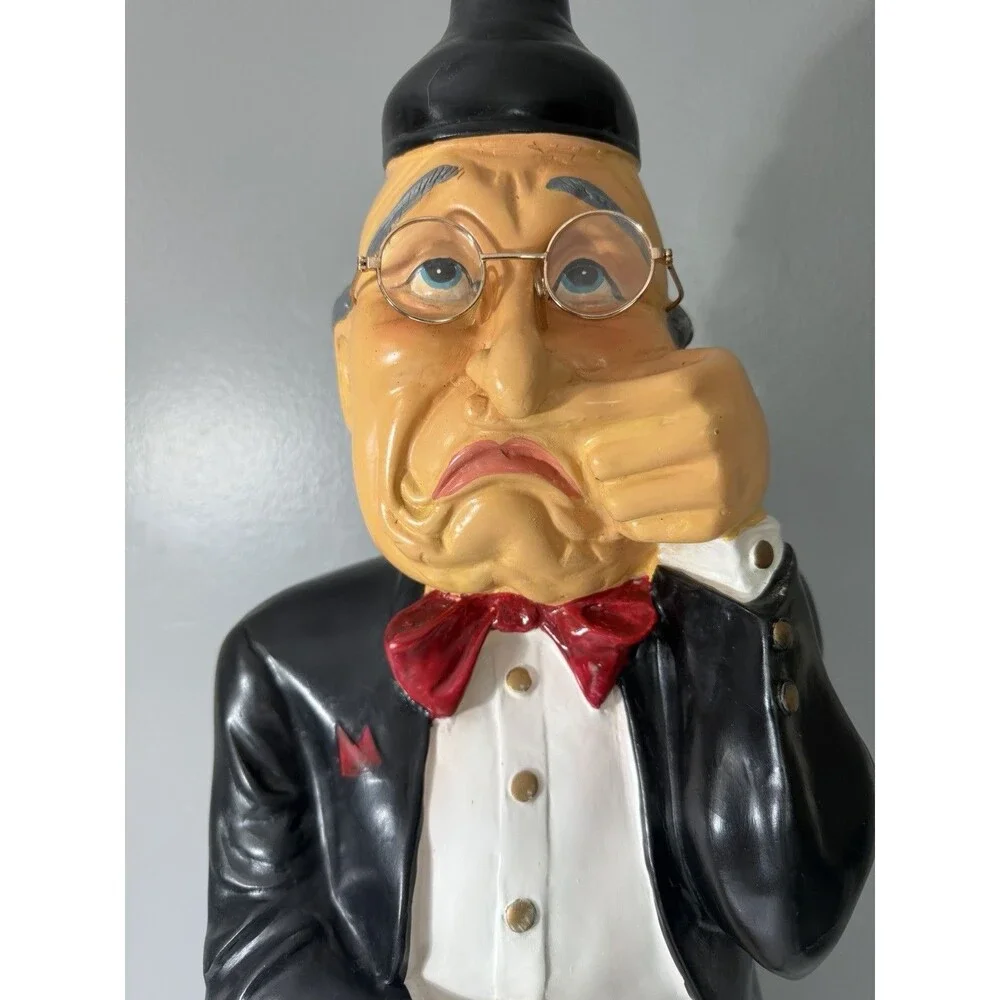 RARE Vintage Mr. Stinky Pants Down Old Man Butler Toilet Paper Holder unique